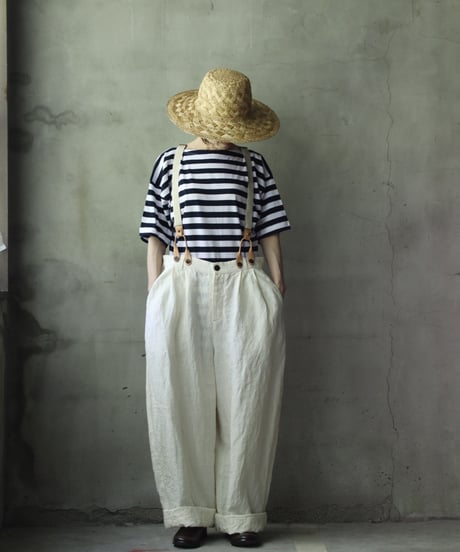 cavane キャヴァネ / Over-Tuck pants with suspenderパンツ / ca-26080
