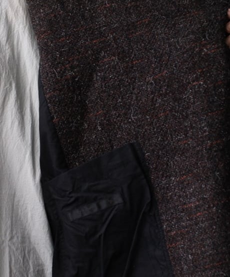 KLASICA クラシカ / Cut off Hem Blend Gown Coat" HM-C " / kl-25032