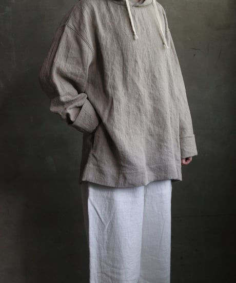 klauseクロイゼ / Hoodie Belarus Linenプルオーバー/ kla-24027