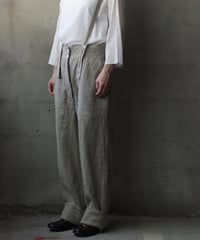 daubドーブ / SUSPENDER PANTS LINEN100パンツ / da-26002(PT31/T101)
