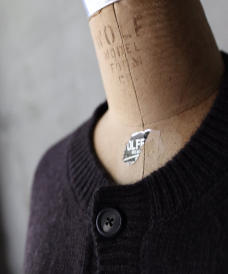 Bergfabel バーグファベル / Wool/Cashmere Cardiganカーディガ