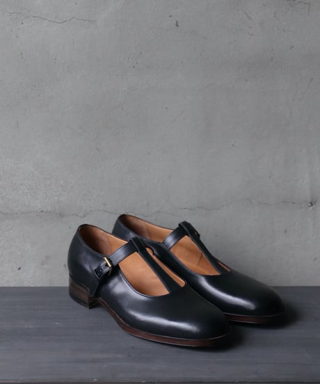 formeフォルメ / T-strap plain toe with Fringe Tストラップシューズ / fo-23007( ff-101 )