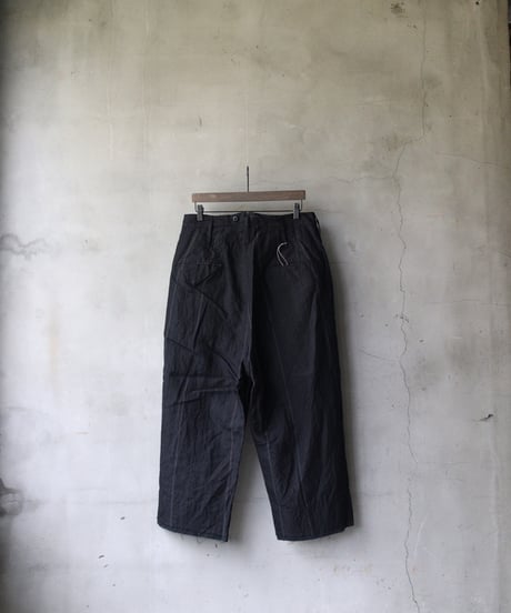 KLASICA クラシカ / Cut off Bold Straight Trousers "GALWAY" RSパンツ/ kl-25010