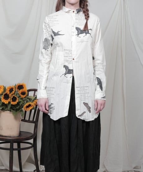 ALEKSANDR MANAMISアレクサンダーマナミ/ LECTURES SHIRT - LECTURESシャツ / am-24019