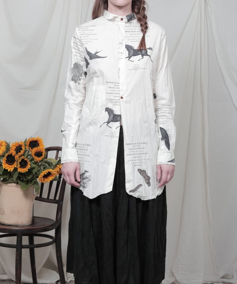ALEKSANDR MANAMISアレクサンダーマナミ/ LECTURES SHIRT - L