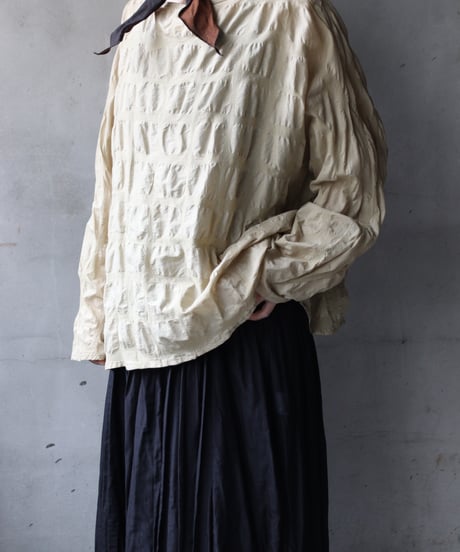 cavane キャヴァネ / Tunic long-sleeve cotton100シャツ / ca-26028