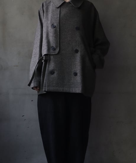 Dulcamara ドゥルカマラ / MixフラノトレンチショートCT UNISEX / dl-22041(D222-C240)