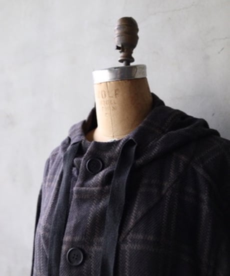 BIEK VERSTAPPENビーク フェルスタッペン / COAT WITH PARKAコート/ Bie-25019(CO09-U)