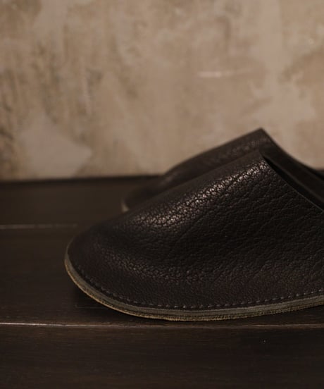 TATAROU x CAVANE 20TH ANNIVERSARY / Limited Leather-slippers革スリッパ / Tat-24001