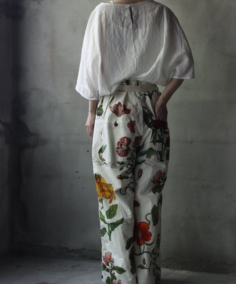 【人気商品!】 ALEKSANDR MANAMISアレクサンダーマナミ/ GRAND FLEUR SUMMER パンツ