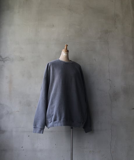 Dulcamara ドゥルカマラ /ピグメントSWカラーネップトレーナーUNISEX / dl-25006(D125-T1085)