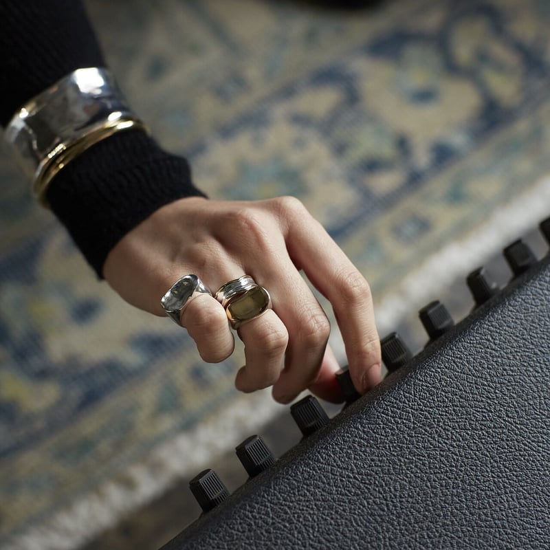 ナッシングアンドアザーズ　バングル　ダブルラインバングル　シルバー925 ナッシングアンドアザーズ バングル ダブルラインバングル シルバー925