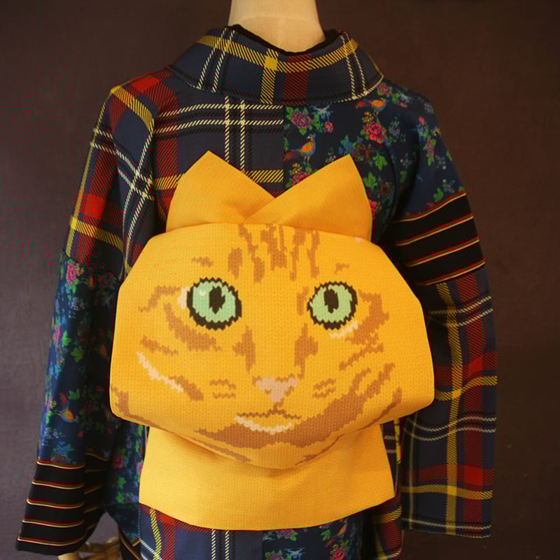 I love cat名古屋帯 チャトラ | highcaloryotome