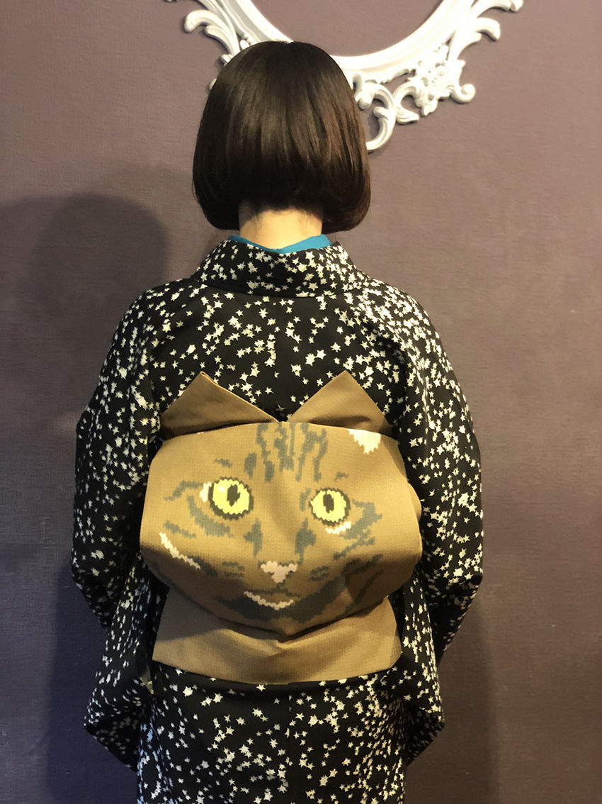 I love cat名古屋帯 キジトラ | highcaloryotome