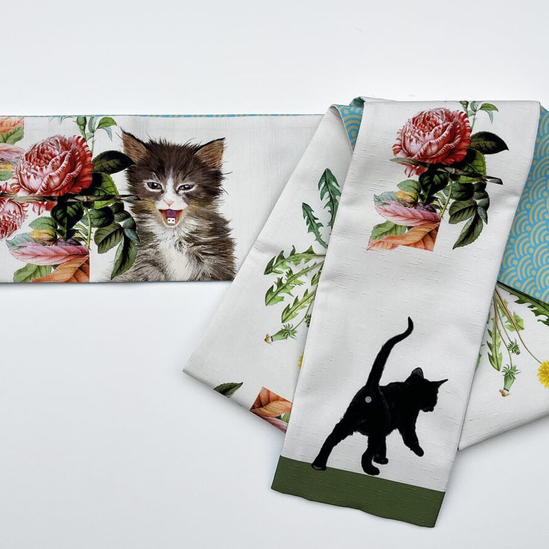 リバーシブル半幅帯『species』 | highcaloryotome