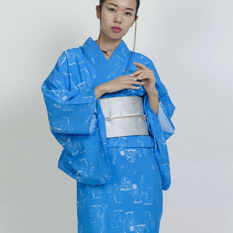 浴衣　セオα素材 小杉織物謹製 セオα浴衣／麗し（うるわし） - SOU・SOU netshop