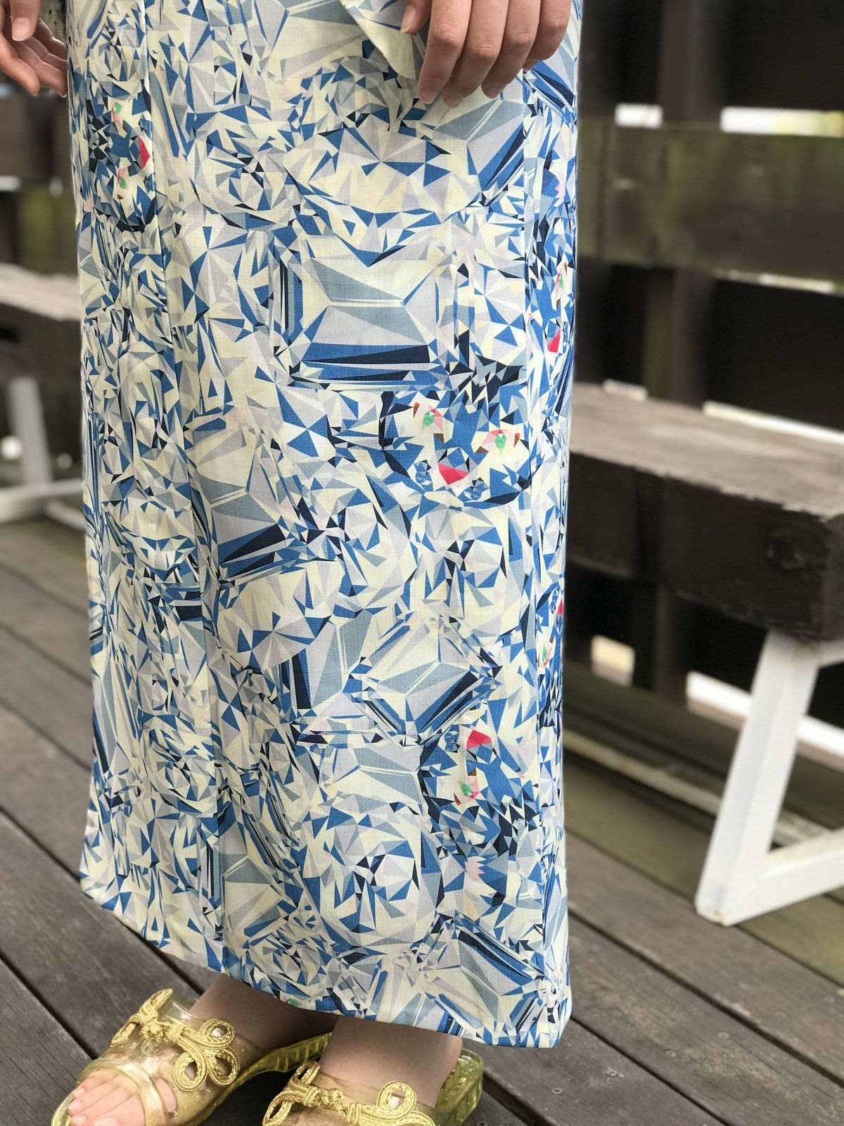 jewel fountain セオα浴衣 ブルー | highcaloryotome jewel fountain セオα浴衣 ブルー | highcaloryotome