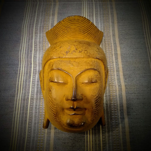 古楽面 仏面 弥勒菩薩 京都 広隆寺 美術工芸品 年代物 【公式通販】