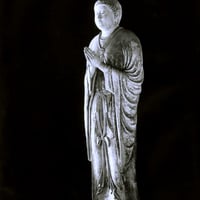 「東大寺月光菩薩」（全身）四つ切サイズハイブリッド仏像ポスター
