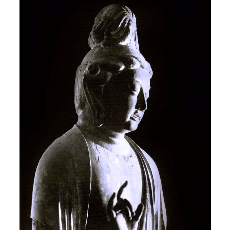 秋篠寺　伎芸天　MA693 秋篠寺伎芸天」（半身）全紙サイズハイブリッド仏像ポスター | 鹿鳴園