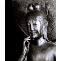 「中宮寺如意輪観音」（御顔）全紙サイズハイブリッド仏像ポスター