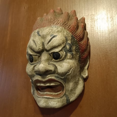 BASARA MASK「新薬師寺伐折羅大将」中の坊中坊竜堂作古楽面