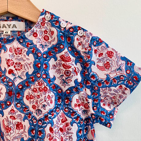GAYA Renu Sanganer Printed Kids Dress