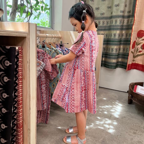 GAYA Renu Sanganer Printed Kids Dress