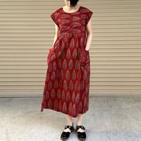 Hand Block Printed Aya Dress (Ajrakh)