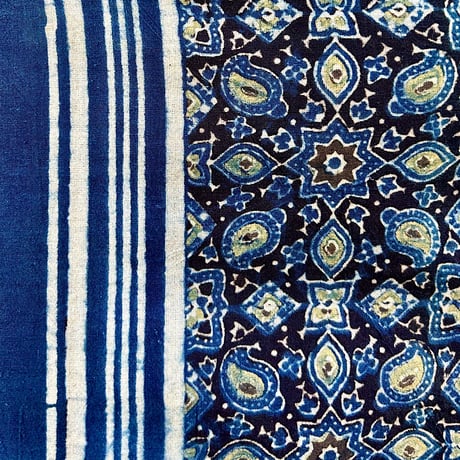 Modern Ajrakh Mango Dress