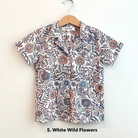 GAYA Renu Sanganer Printed Kids Shirts