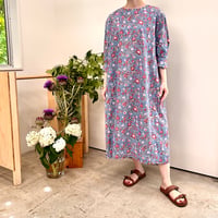 Sanganer Hand Block Printed Side Gather Dress