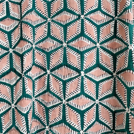 Sanganer Hand Block Printed Side Gather Dress