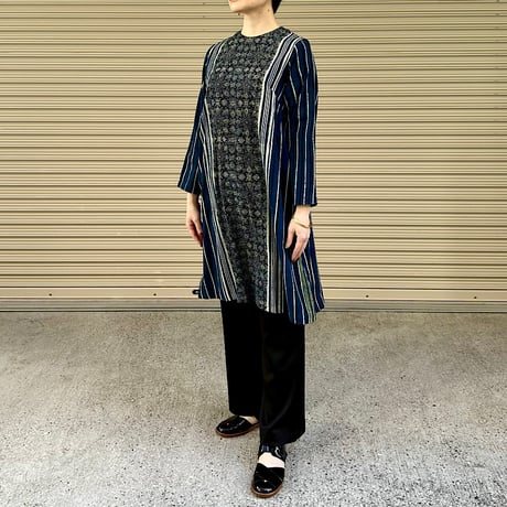 Modern Ajrakh Mango Dress