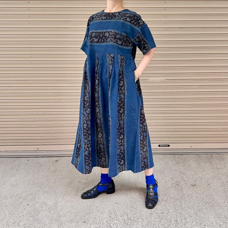 Ajrakh Print Summer Dress《Long / Midi》