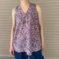 Hand Block Printed Jeanne Sleeveless