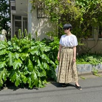 Kalamkari Block Printed Mermaid long Skirt