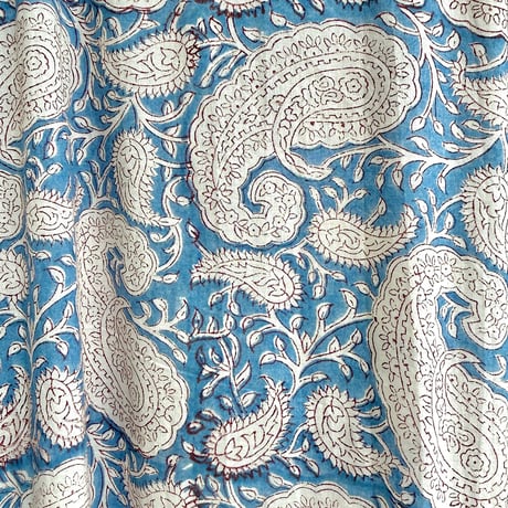 Sanganer Hand Block Printed Side Gather Dress