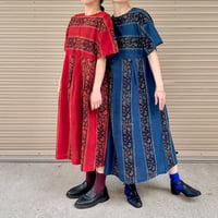 Ajrakh Print Summer Dress《Long / Midi》