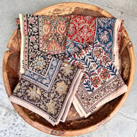 Kalamkari Printed Square Scarf
