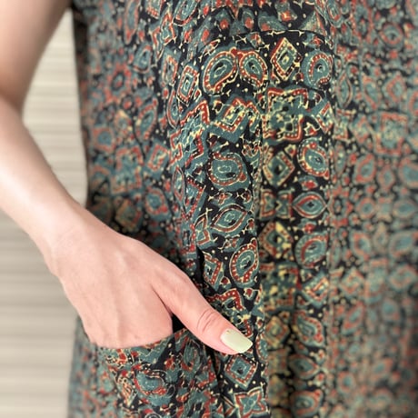 Hand Block Printed Aya Dress