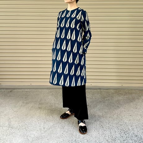 Modern Ajrakh Mango Dress