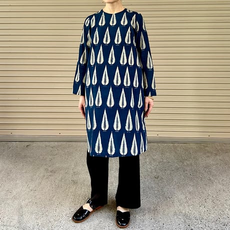 Modern Ajrakh Mango Dress