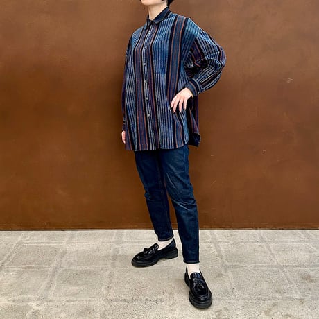 Modern Ajrakh Over Sized Shirt