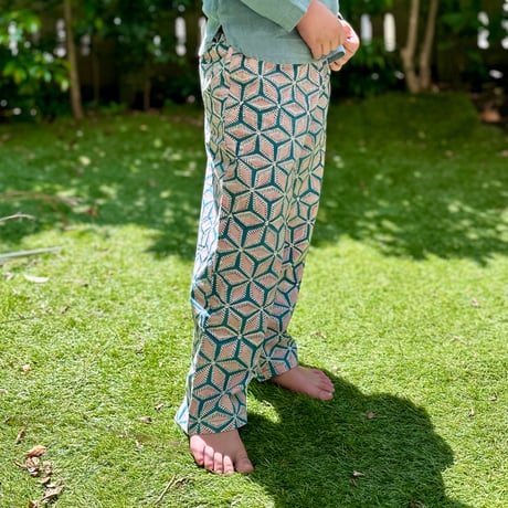GAYA Renu Sanganer Printed Kids Pants