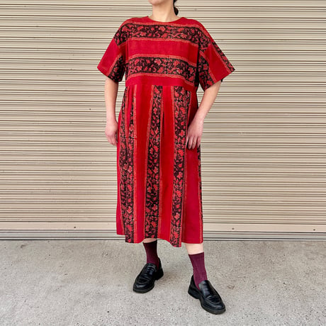 Ajrakh Print Summer Dress《Long / Midi》