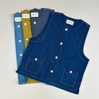 Hand Dyed Plain Vest