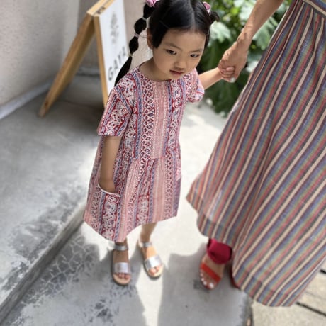 GAYA Renu Sanganer Printed Kids Dress
