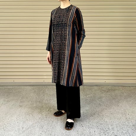 Modern Ajrakh Mango Dress