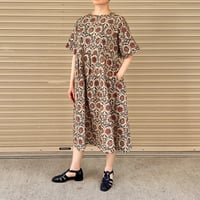 Kalamkari Print Summer Dress《Midi》